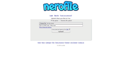 Desktop Screenshot of nerofile.com